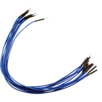 Twin Industries 10 pieces of 20cm prototyping wires with machine pin ends