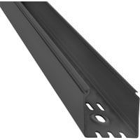 Ty-Duct by ABB Wiring Duct, Solid Wall, 3"x4" rigid, PVC, Black