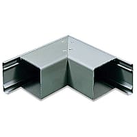 Ty-Duct by ABB Wire Safe Fitting - 3 Inches X 3 Inches 90 Degree Bend, External Cover, Clip-on