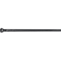 Ty-Rap by ABB Cable Tie, Weather and UV Resistant, Black Nylon, 18"L, Tensile Strength 120lb