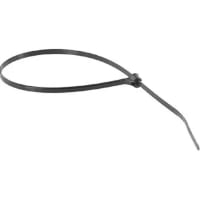 Ty-Rap by ABB Cable Tie, Polyamide (Nylon 6.6), UV Resistant, 8"L, Tensile Strength 18lbs