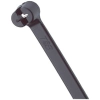 Ty-Rap by ABB Cable Tie, Polyamide (Nylon 6.6), UV Resistant, 7"L, Tensile Strength 18lbs