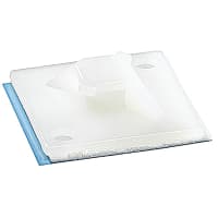 Ty-Rap by ABB Mounting Base, 2-Way/4-Way, Natural Nylon 6.6, 1.13L x 1.13W x .34"H, TC Serie