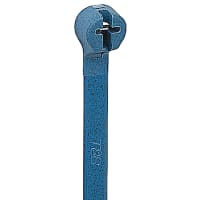 Ty-Rap by ABB Detectable Cable Tie, Blue Polyamide (Nylon 6.6), 13"L, Tensile Strength 120lb