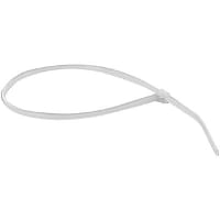 Ty-Rap by ABB Cable Tie, Natural Polyamide (Nylon 6.6), 7"L, Tensile Strength 18lbs