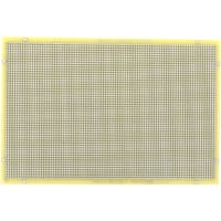 Vector Electronics & Technology Protoboard, Perforated, Grid 0.1X0.1", Board 9"LX6"WX0.062"T, Hole-Dia 0.042", FR4