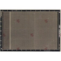 Vector Electronics & Technology Protoboard, Perforated, Grid 0.1X0.1", Board 6.5"LX4.5"WX0.062"T, Hole-Dia 0.042"