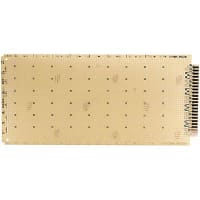 Vector Electronics & Technology Protoboard, Perforated, Grid 0.1X0.1", Board 9.6"LX4.5"WX0.062"T, Hole-Dia 0.042"