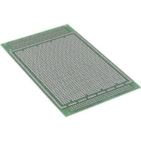 Vector Electronics & Technology Protoboard, Perforated, Grid 0.1X0.1", Board 6.3"LX3.94"WX0.062"T, Hole-Dia 0.042"