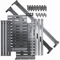 Vector Electronics & Technology Enclosure, CardCage, Rackmnt, Aluminum, Natural, 19x5.25x9 In, EIA, VectorPak Series