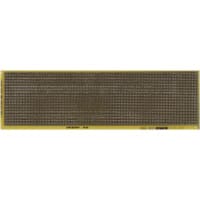 Vector Electronics & Technology Protoboard, Perforated, Grid 0.1X0.1", Board 13"LX4"WX0.062"T, Hole-Dia 0.042", FR4