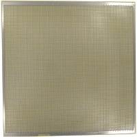 Vector Electronics & Technology Protoboard, Perforated, Grid 0.1X0.1", Board 10.6"LX10.6"WX0.062"T, Hole-Dia 0.042"