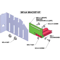 Vector Electronics & Technology BRKT (BR16-1 & -2) PKG 2 EACH/HARDWARE