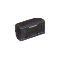 Veeder-Root Panel Meter, Position Indicator, Elec, LCD, Range 0-99999999, Cut-Out 1.3x2.66", 8 Dig