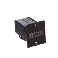 Veeder-Root Counter; Non-Reset; Panel Mount; 24VDC