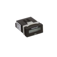 Veeder-Root Totalizing Counter, 8 digit LCD display, 12-250 AC/DC signal input at 20Hz max