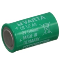 Veeder-Root Replacement Battery, Lithium, 3V, 1/2AA Cell, for A103 Totalizers