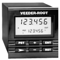 Veeder-Root Counter; Electronic Predetermining; 95 to 130 VAC; Panel Mount