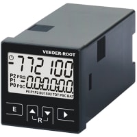 Veeder-Root Counter; Multi-Function; Timer; 6 DIGIT LCD; 24VAC; 2 Relay