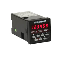 Veeder-Root COUNTER, C346 PRESET, LED, 12 TO 24VDC