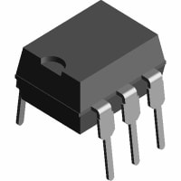 Vishay / Small Signal & Opto Products (SSP) DC Input Phototransistor Output Optocoupler, Through Hole, 6-Pin PDIP