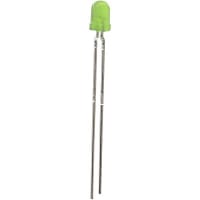 Vishay / Small Signal & Opto Products (SSP) LED Green 4 mcd (Typ.) 3.2 +/- 0.15 mm T-1 30 mA (DC) 15 V (Typ.) -40 C