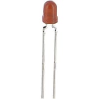 Vishay / Small Signal & Opto Products (SSP) LED Red 10 mcd (Typ.) 3 mm T-1 30 mA 15 V (Typ.) 635 nm (Typ.) -40 Deg C