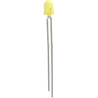 Vishay / Small Signal & Opto Products (SSP) LED Yellow 2 mcd (Typ.) 3.2 mm +/- 0.15 mm 3 mm Low Current Tinted Diffused