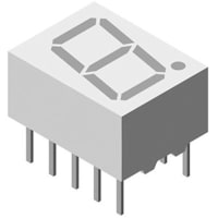 Vishay / Small Signal & Opto Products (SSP) LED, 450 ucd (Min.) @ 10 mA, 565 nm (Typ.) @ 10 mA, 2.4 V (Typ.) @ 20 mA, 