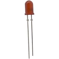 Vishay / Small Signal & Opto Products (SSP) LED Lamp Red 2 mcd (Typ.) 5.8 mm 7 mA (Max.) 1.9 V (Typ.) 20 V (Typ.)