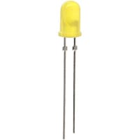 Vishay / Small Signal & Opto Products (SSP) LED Yellow 2 mcd (Typ.) 5.8 mm 7 mA 2.4 V (Typ.) 6 V (Typ.) 585 nm