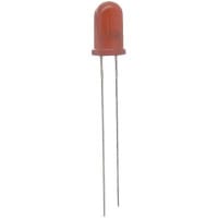 Vishay / Small Signal & Opto Products (SSP) LED Red 15 mcd (Typ.) 5 mm T 1-3/4 20 mA 2 V (Typ.) 15 V (Typ.) 640 nm