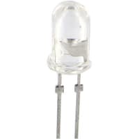 Vishay / Small Signal & Opto Products (SSP) TLHB5100 Blue LED, 466 nm 5mm (T-1 3/4), Round Lens Through Hole package