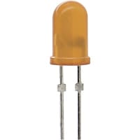 Vishay / Small Signal & Opto Products (SSP) LED Orange 60 mcd (Typ.) @ 10 mA 5 mm T 1-3/4 30 mA 5 V (Min.) @ 10 uA