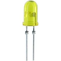 Vishay / Small Signal & Opto Products (SSP) LED Yellow 30 mcd (Typ.) 5.8 mm T-1 3/4 30 mA 2.4 V (Typ.) 6 V 585 nm