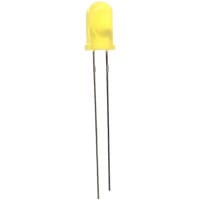 Vishay / Small Signal & Opto Products (SSP) LED Yellow 10 mcd (Typ.) 5.8 mm T-1 3/4 30 mA 2.4 V (Typ.) 6 V 585 nm