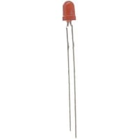 Vishay / Small Signal & Opto Products (SSP) LED Red 15 mcd (Typ.) @ 10 mA 3 mm T-1 30 mA 5 V (Min.) @ 10 uA -40 Deg C