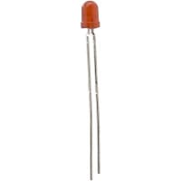 Vishay / Small Signal & Opto Products (SSP) LED Red 5 mcd (Typ.) 3 mm T-1 30 mA 2 V (Typ.) 15 V (Typ.) 100 mW 30