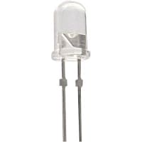 Vishay / Small Signal & Opto Products (SSP) LED Yellow 7500 mcd (Typ.) 3.2 mm 50 mA 2.1 V (Typ.) 5 V (Typ.) 593 nm