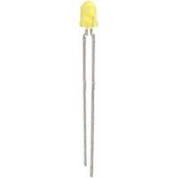 Vishay / Small Signal & Opto Products (SSP) LED Yellow 5 mcd (Typ.) 3.2 mm 30 mA 2.4 V (Typ.) 15 V 585 nm 100 mW