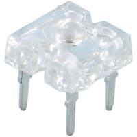 Vishay / Small Signal & Opto Products (SSP) LED Soft Orange 0.8 mcd 2.7 mm 70 mA 2.2 V 20 V 610 nm 187 mW 75 Deg