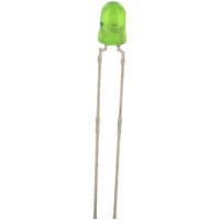 Vishay / Small Signal & Opto Products (SSP) LED Resistor Green 1.6 mcd (Min.) 3.2 +/- 0.15 mm T-1 10 mA (Typ.) 16 V