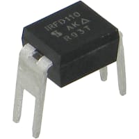 Vishay PCS Power MOSFET, N-Ch, VDSS 100V, RDS(ON) 0.54Ohm, ID 1A, HD-1, PD 1.3W, VGS+/-20V, VF 2.5V