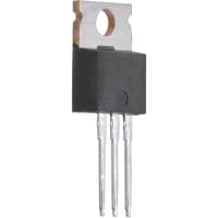 Vishay PCS MOSFET, Power, P-Ch, VDSS -100V, RDS(ON) 0.3Ohm, ID -12A, TO-220AB, PD 88W, VGS +/-20V