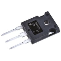 Vishay PCS MOSFET, Power, N-Ch, VDSS 400V, RDS(ON) 0.3Ohm, ID 16A, TO-247AC, PD 190W, VGS +/-20V