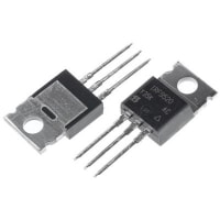 Vishay PCS MOSFET, Power, P-Ch, VDSS -100V, RDS(ON) 0.6Ohm, ID -6.8A, TO-220AB, PD 60W, VGS +/-20V