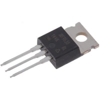 Vishay PCS MOSFET, Power, P-Ch, VDSS -200V, RDS(ON) 0.8Ohm, ID -6.5A, TO-220AB, PD 74W, VGS +/-20V