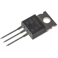 Vishay PCS MOSFET, Power, P-Ch, VDSS -200V, RDS(ON) 0.5Ohm, ID -11A, TO-220AB, PD 125W, VGS +/-20V