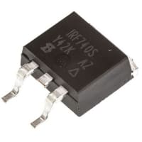 Vishay PCS MOSFET, Power, N-Ch, VDSS 400V, RDS(ON) 3.6 Ohms, ID 2A, SMD-220, PD 36W, VGS +/-20V