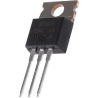 Vishay PCS MOSFET, Power, P-Ch, VDSS -200V, RDS(ON) 3 Ohms, ID -1.8A, TO-220AB, PD 20W, VGS +/-20V